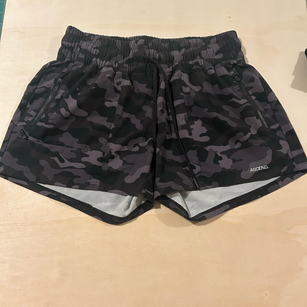 Ascend Camo Hiking Shorts